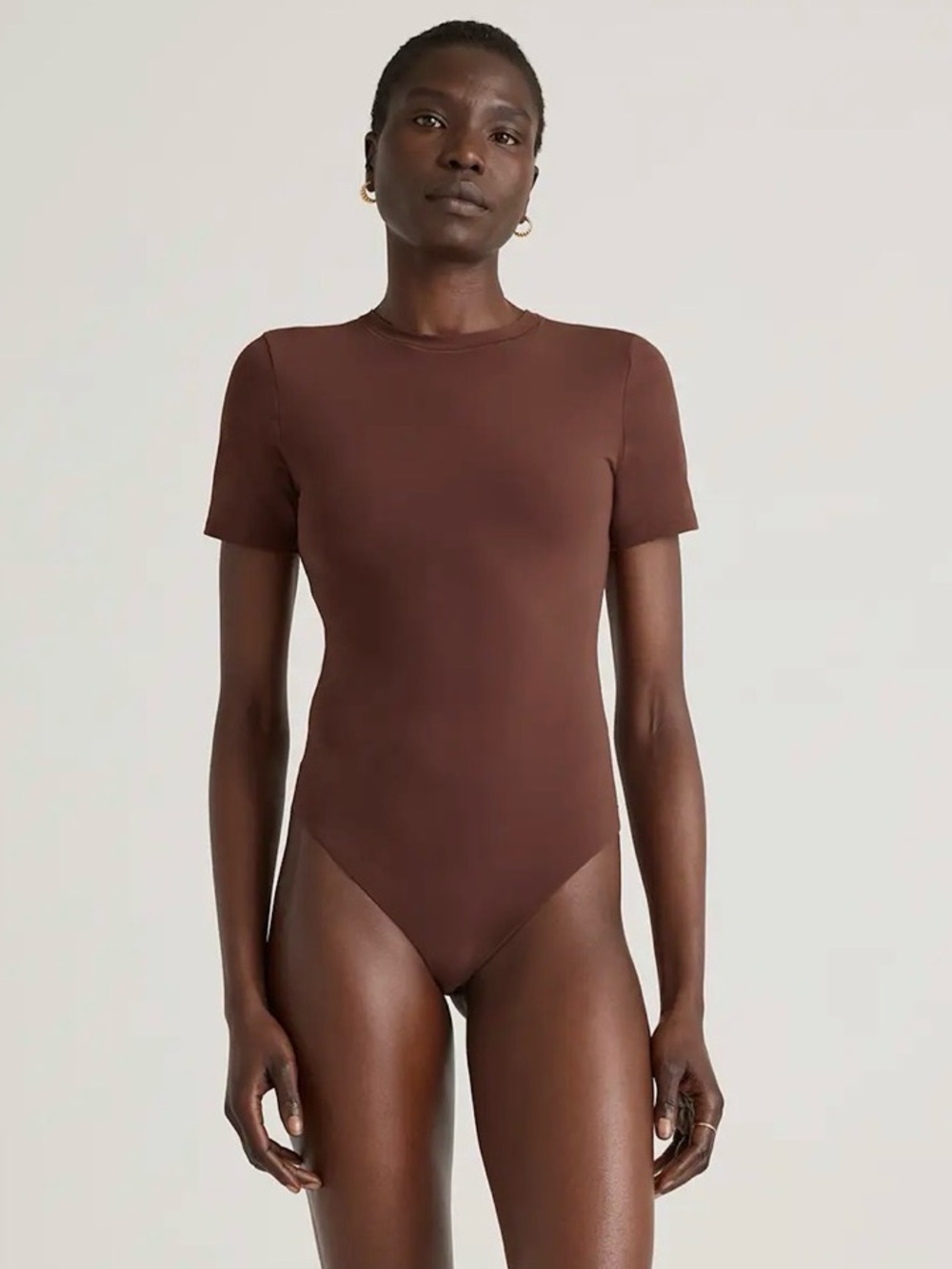 Second Skin T-Shirt Bodysuit DISCLAIMER COLOR IS BLACK